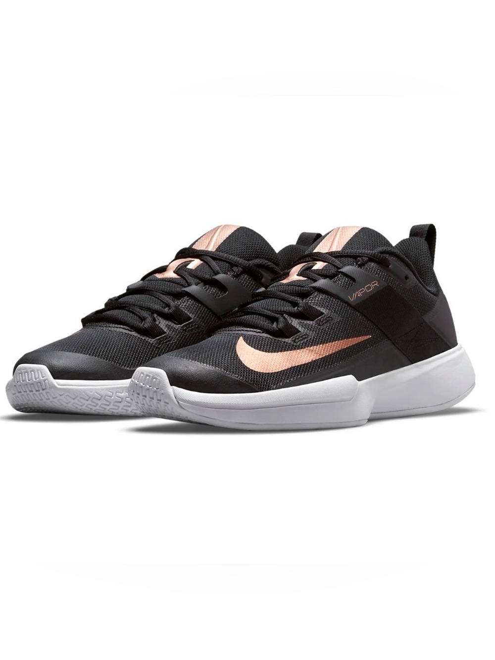Wmns NikeCourt Vapor Lite 'Black Metallic Red Bronze’